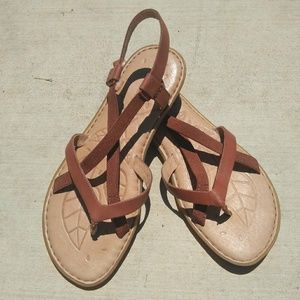 Born strapped sandals